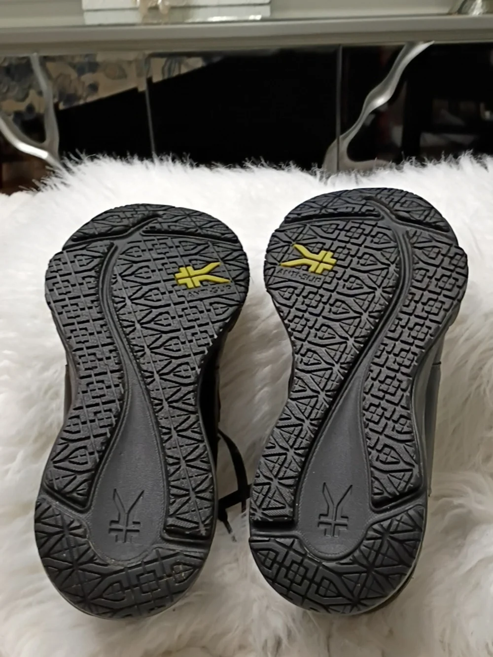 Kuru Kinetic 2 Black Anti-Slip Stability Arch Support Men's Work Shoes 7.5M